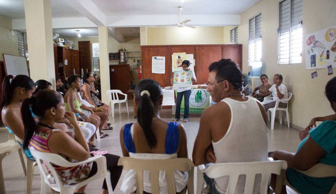 Trabajos sociales en República Dominicana.     Foto: Getty 