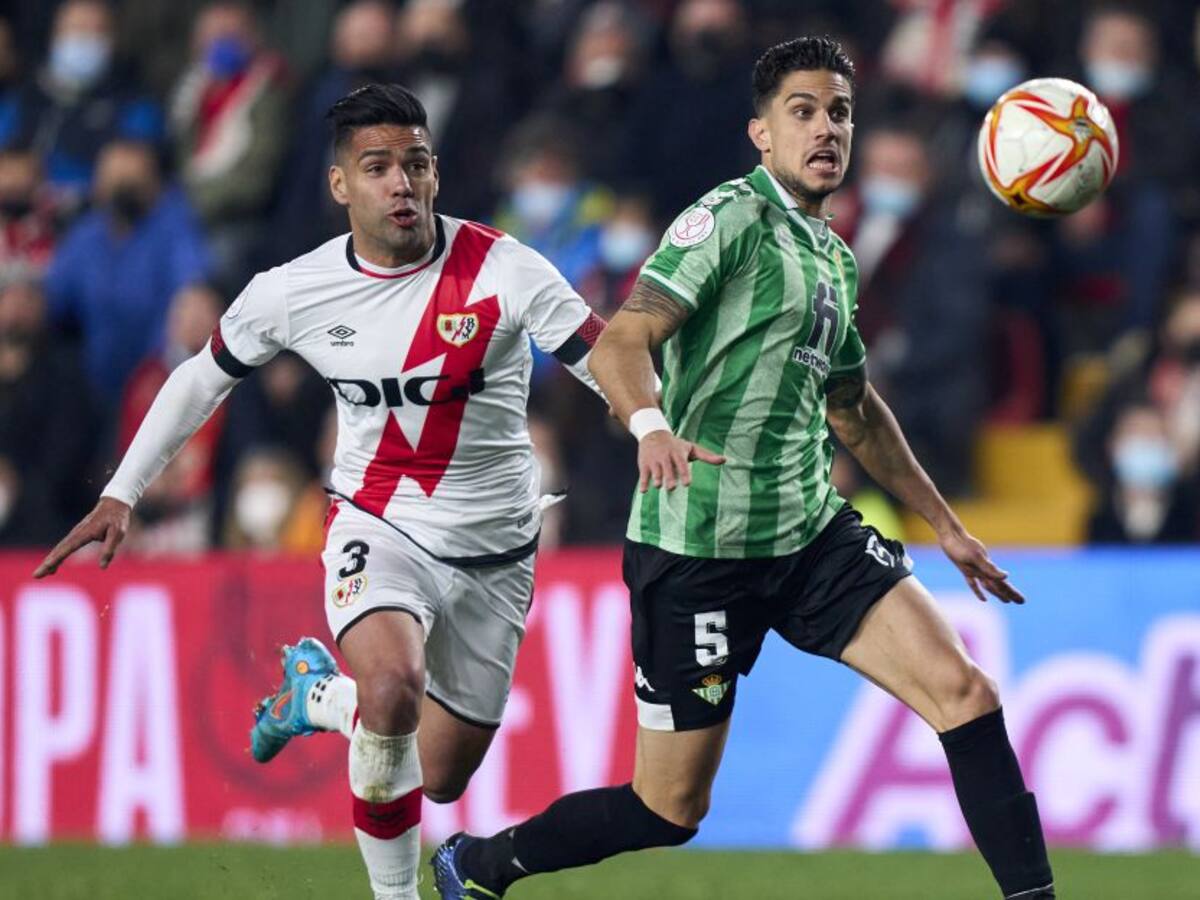 Golpe al Rayo en su sueño de una final, Falcao jugó 30 minutos