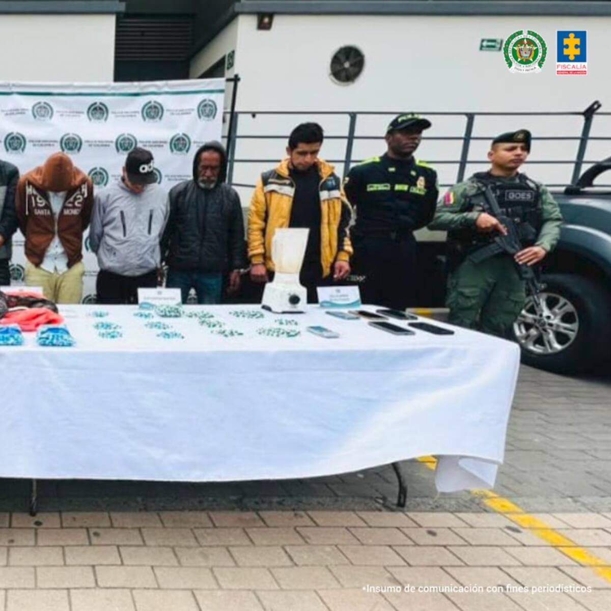 La Fiscalía judicializó a 12 personas, presuntamente involucradas en una ola de homicidios en Soacha