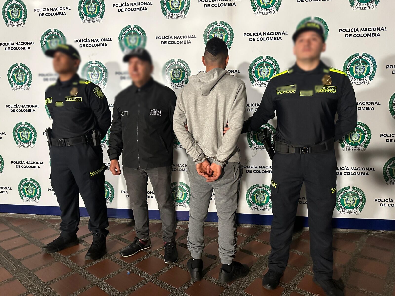 Fotografía suministrada: Policía Metropolitana de Pereira