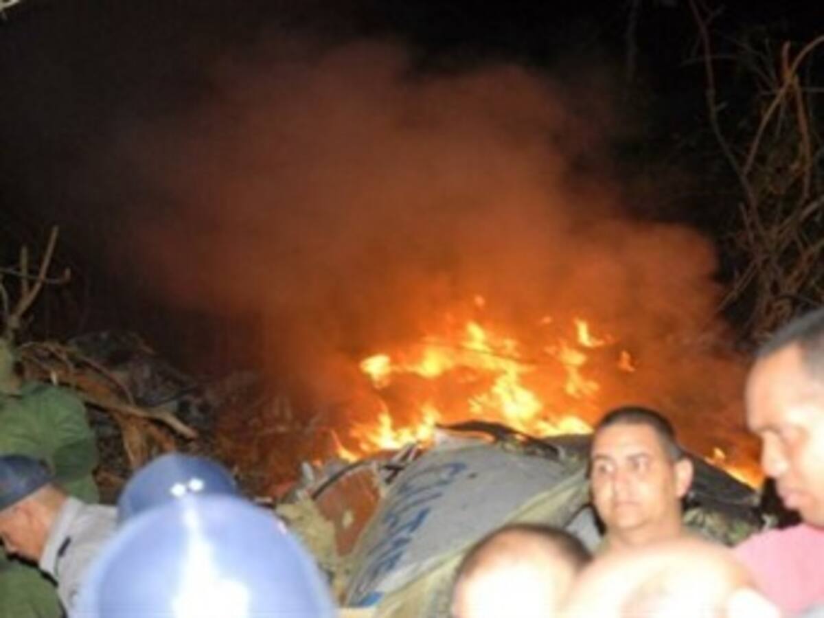 Gobierno cubano confirma la muerte de los 68 pasajeros del avión accidentado