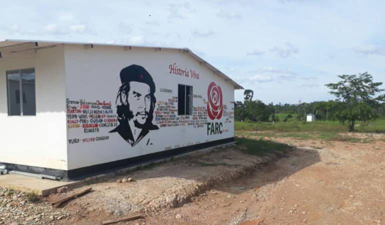 Espacio territorial de las farc en Tibú, Norte de Santander.
