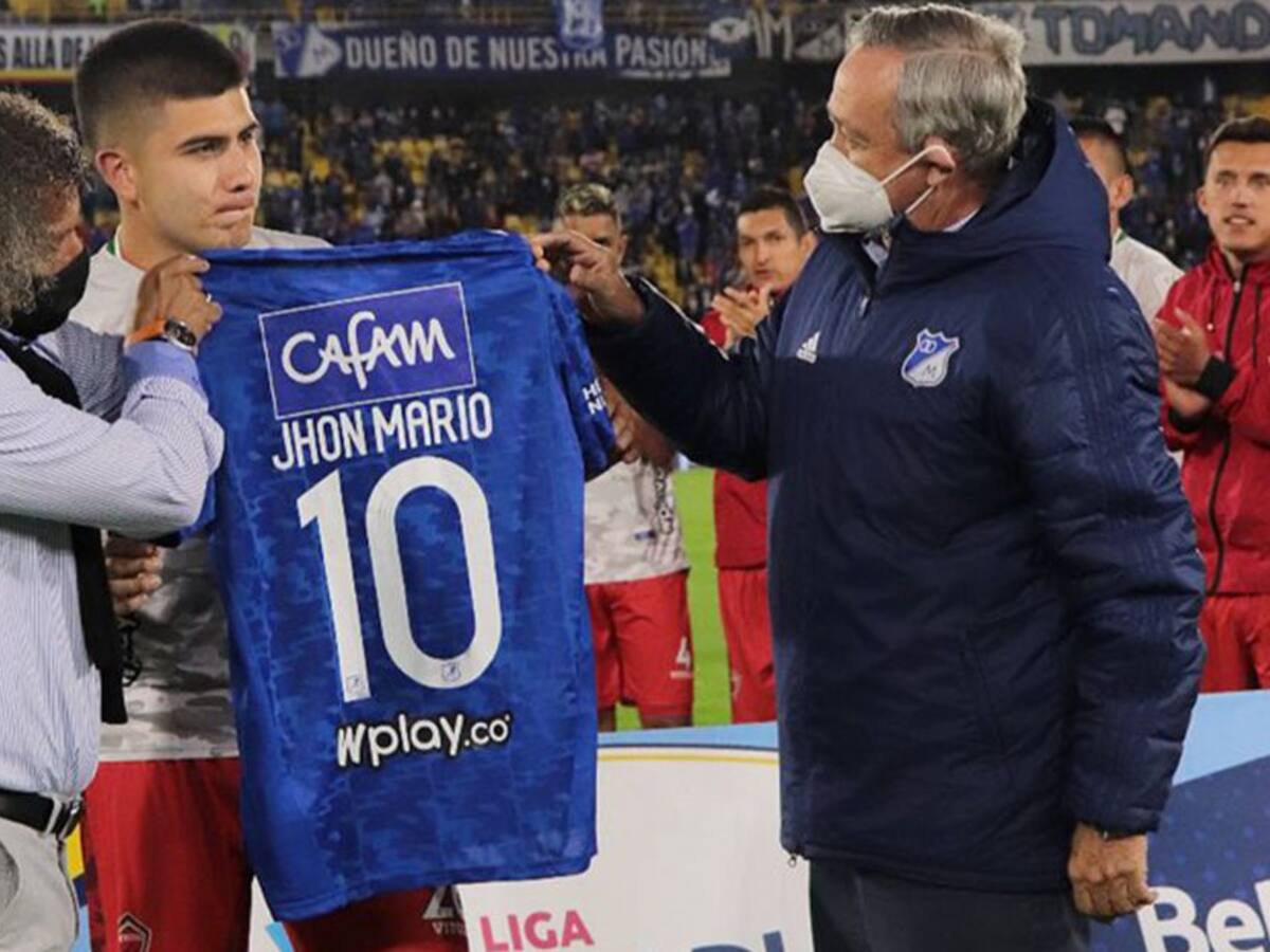 Video: Así fue el homenaje de Millonarios a Jhon Mario Ramírez