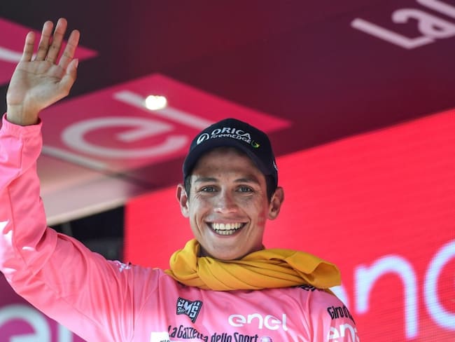 En imágenes: La gran presentación de Esteban Chaves en las 21 etapas Giro de Italia