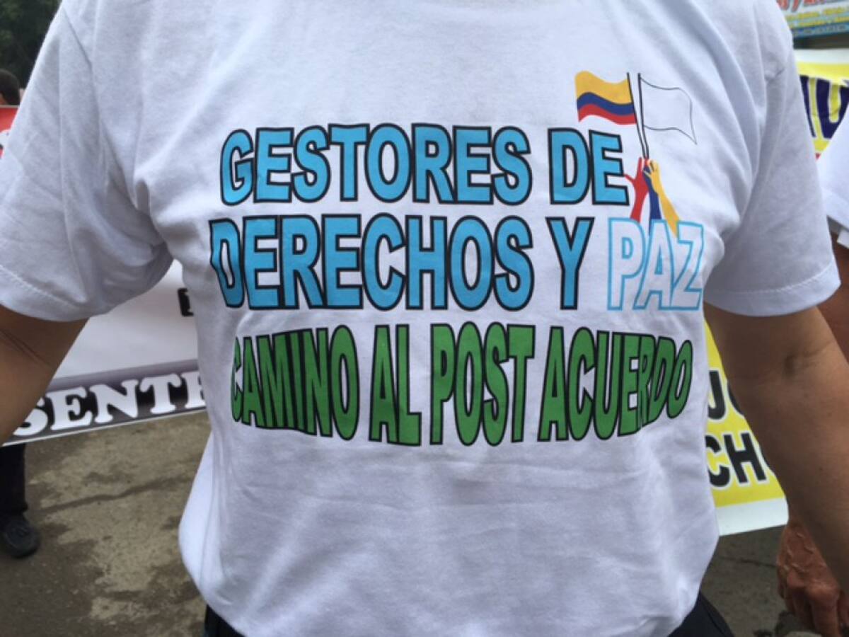 Los sindicatos caleños también se hicieron presentes en las marchas. Banderas, pancartas y consignas se tomaron las calles de la capital del Valle del Cauca.