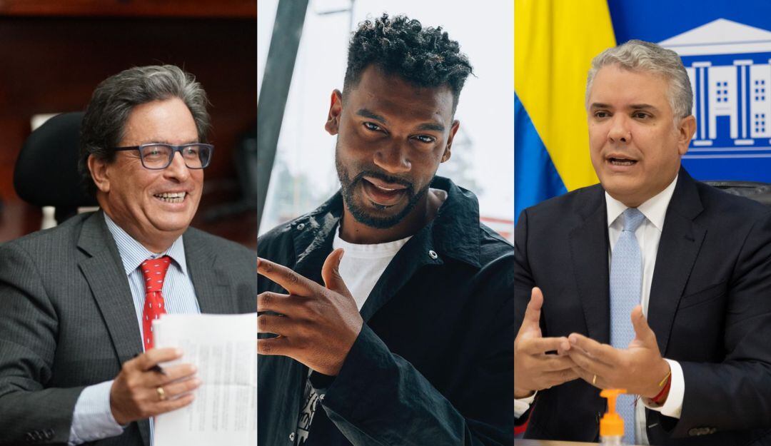 Alberto Carrasquilla, Tostao e Iván Duque