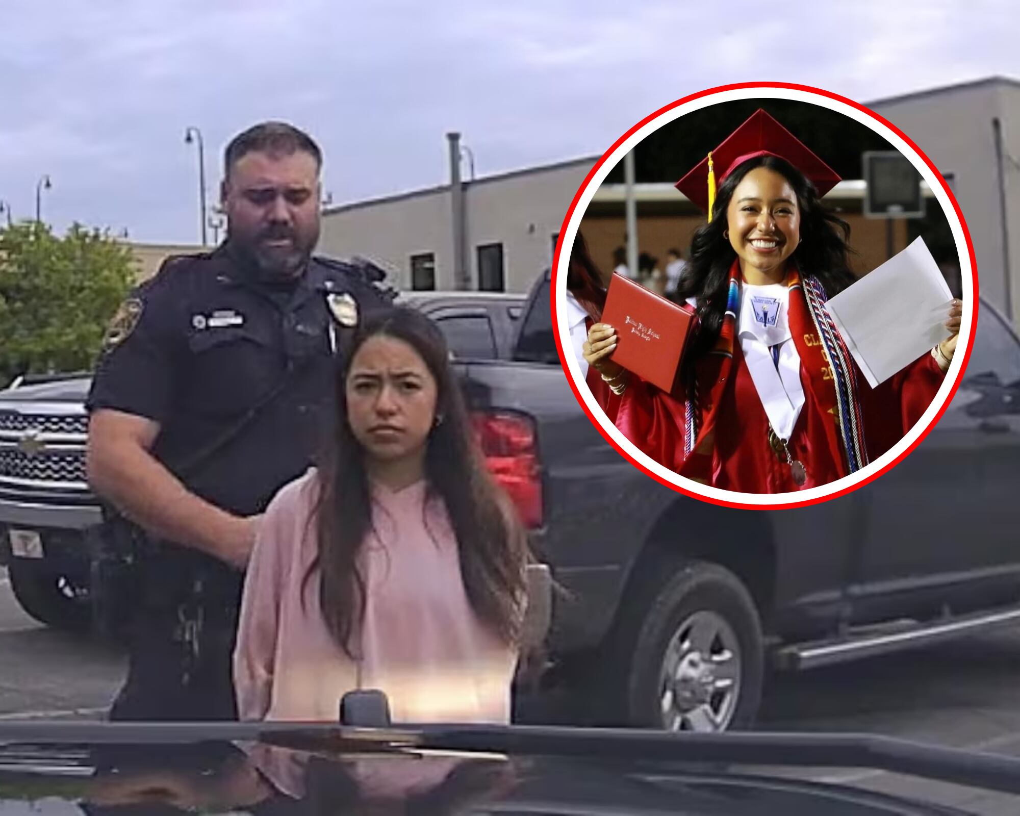 Ximena Arias Cristóbal, universitaria de 19 años, fue detenida en Georgia cuando la autoridad migratoria determinó que representaba “un peligro para la comunidad” tras cometer una supuesta infracción de tráfico. 
(Foto:  Departamento de Policía de Dalton / Cortesía / Caracol Radio)