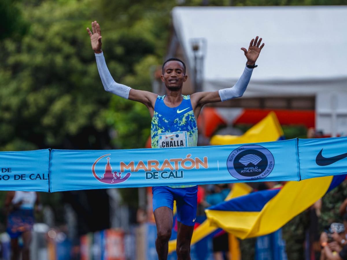 Atletas africanos dominan la Maratón de Cali 2026