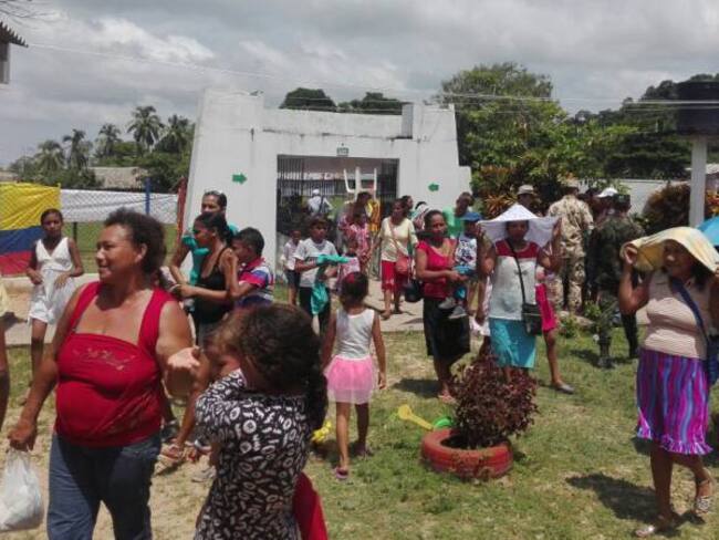 Jornada del Ejército Nacional benefició a población en Tiquisio, sur de Bolívar