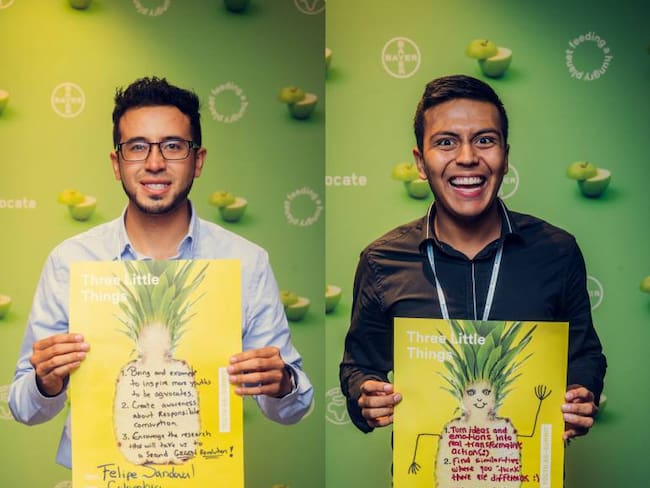 Dos colombianos ganadores en la Youth Ag Summit de Bruselas