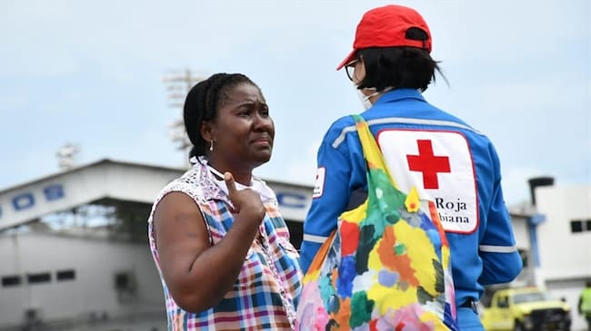Cruz Roja habilitó línea para que personas busquen familiares en Venezuela/ Foto: Cruz Roja Colombiana