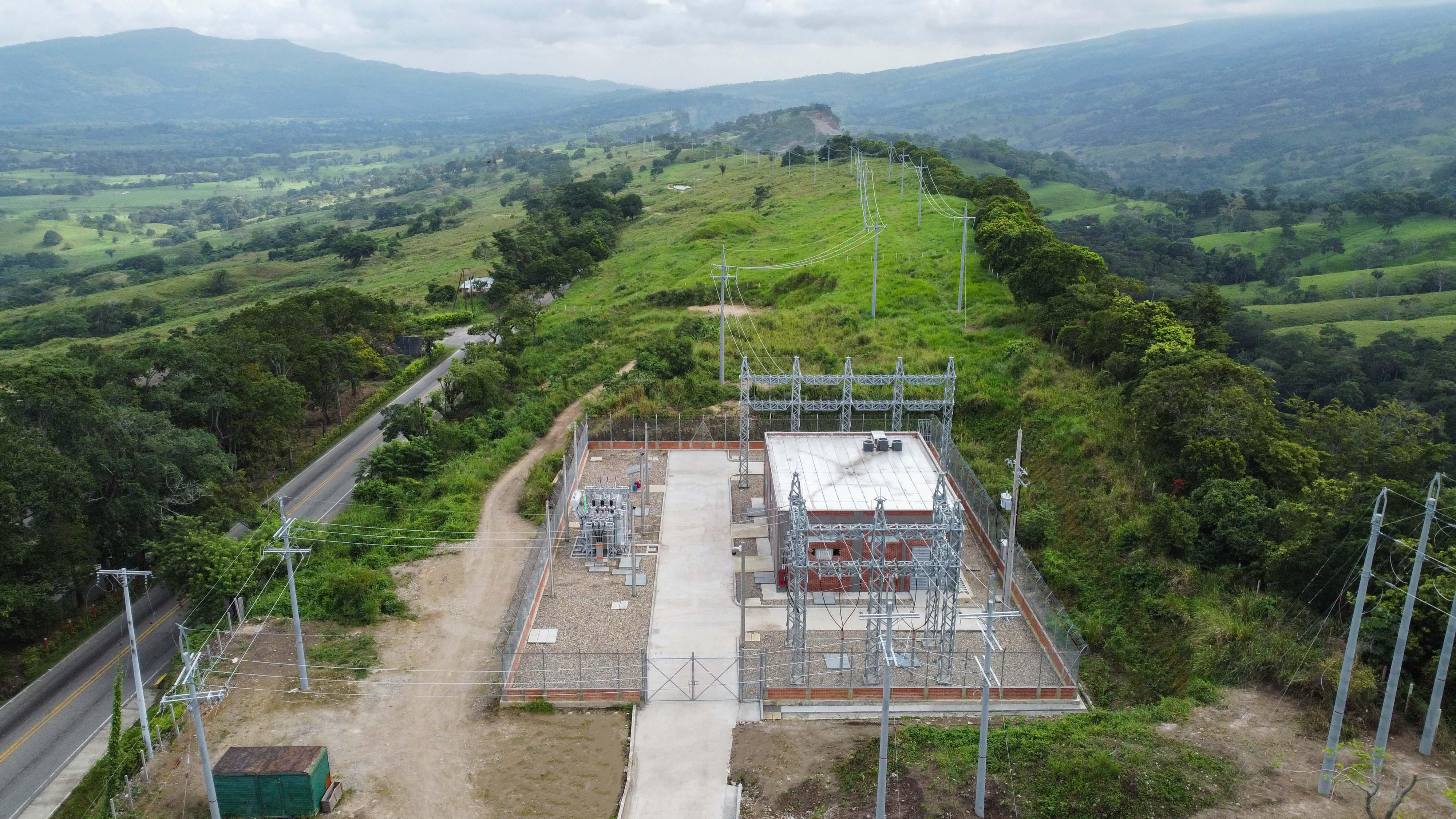 Subestación eléctrica vereda San Roque, Sardinata - Foto: CENS EPM