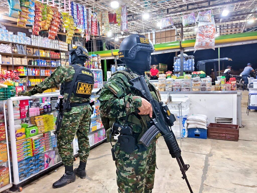 Gaula Militar Caribe adelanta acompañamiento a comerciantes