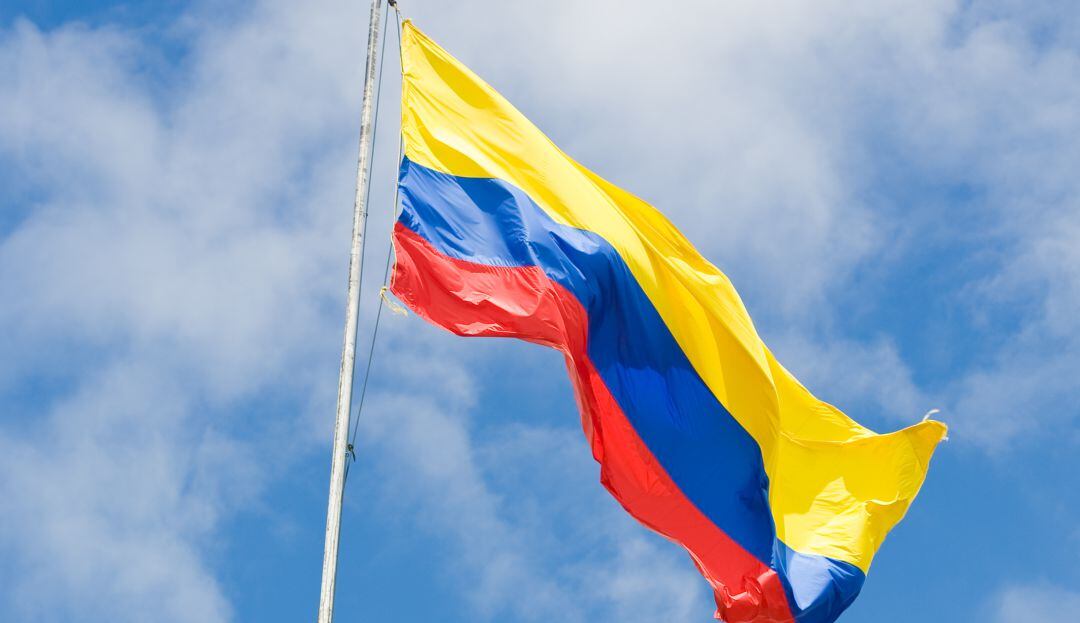 Bandera de Colombia. Foto: Getty Images.