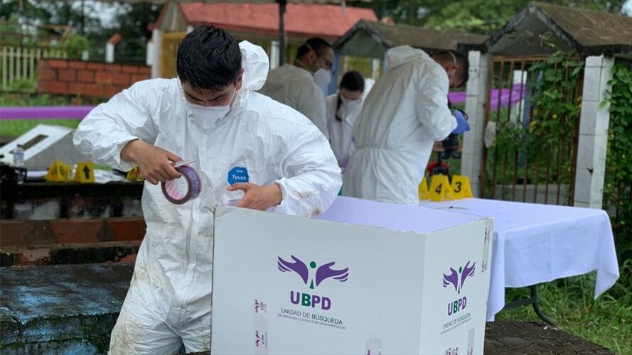 La Unidad de Búsqueda de Personas Desaparecidas (UBPD) . Foto: Unidad de Búsqueda de Desaparecidos (UBPD)
