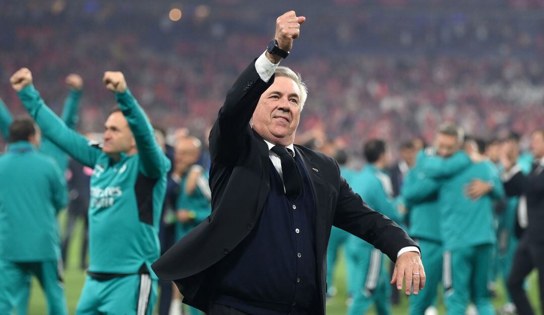 Carlo Ancelotti, entrenador del Real Madrid