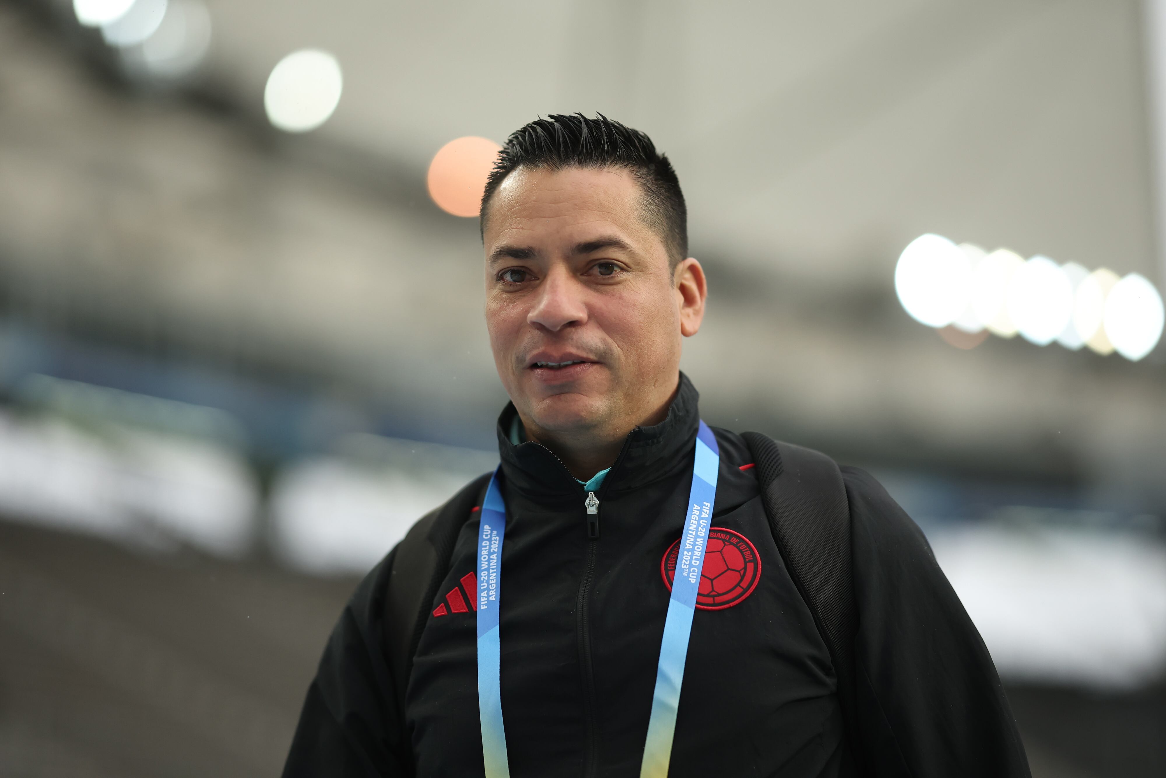 Héctor Cárdenas, DT de la Selección Colombia Sub-20 y Sub-23. (Photo by Hector Vivas - FIFA/FIFA via Getty Images)