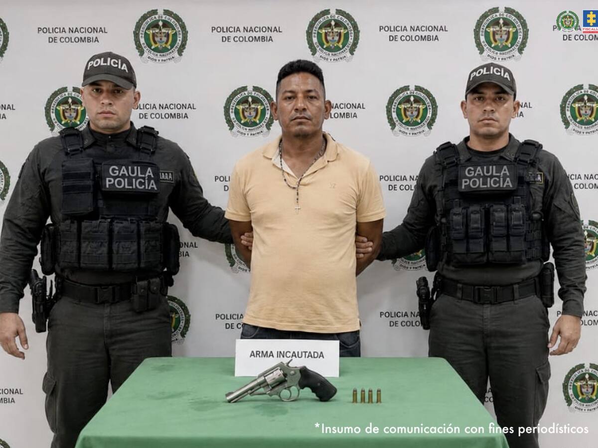 Cárcel para dos hombres señalados de portar armas de fuego en Bolívar