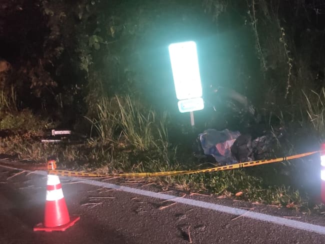 Una persona falleció en un siniestro vial en la vía Cúcuta- Bucaramanga.