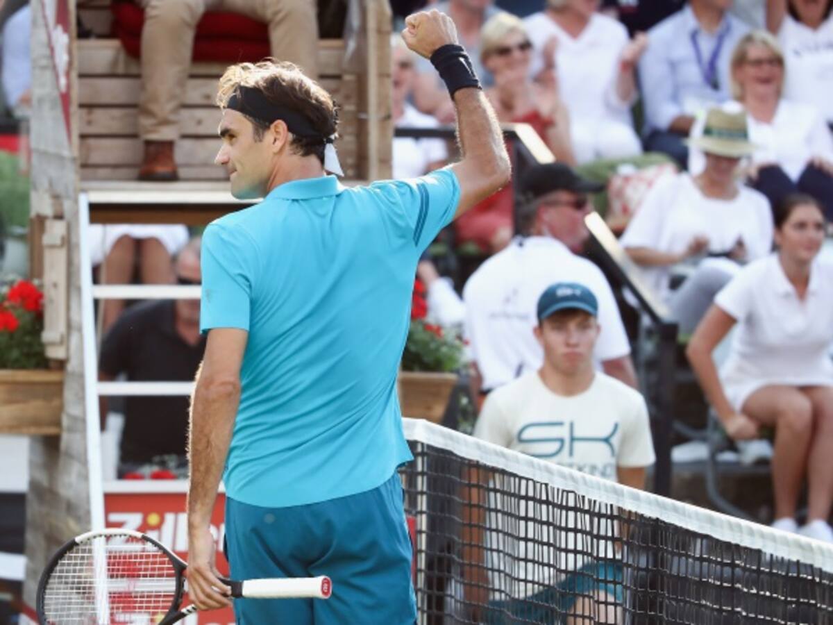 Federer llegó a la final en Stuttgart y volverá a ser el número uno