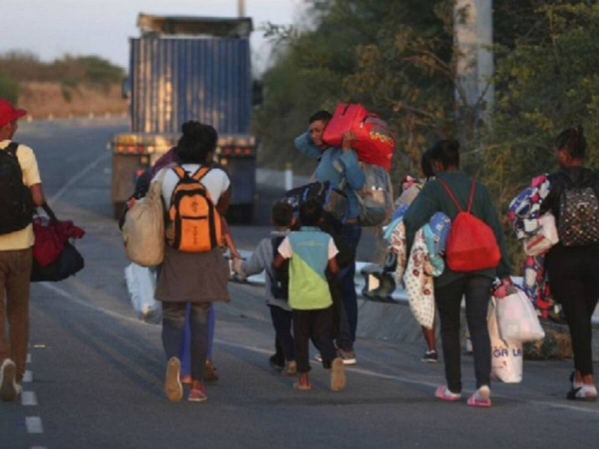 Venezolanos que buscaban llegar a EE.UU. regresaron a su país