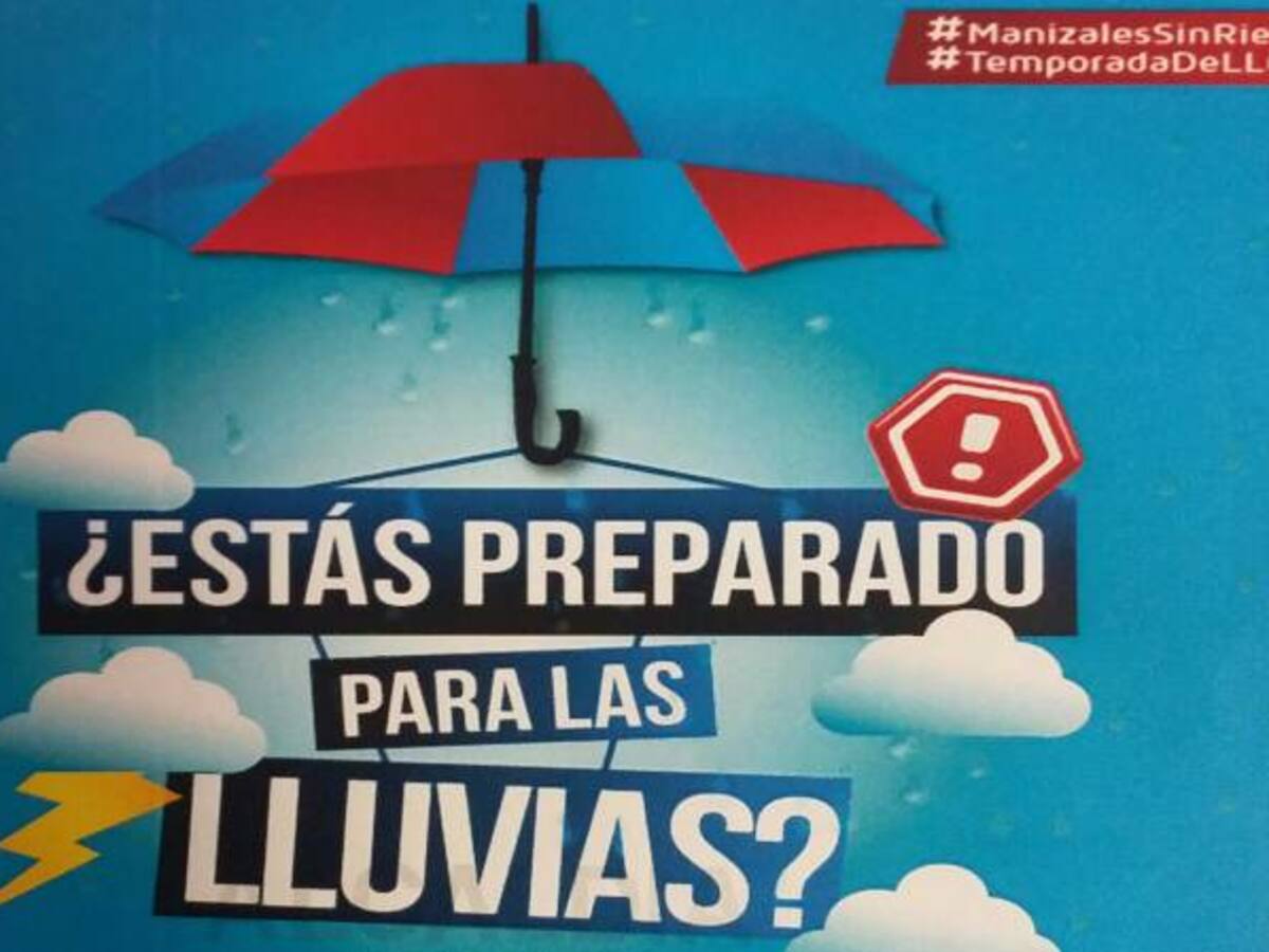 Manizales se alista para afrontar la próxima temporada de lluvia