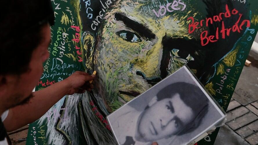 Fueron hallados los restos de Bernardo Beltrán, desaparecido del Palacio de Justicia. Foto: Colprensa
