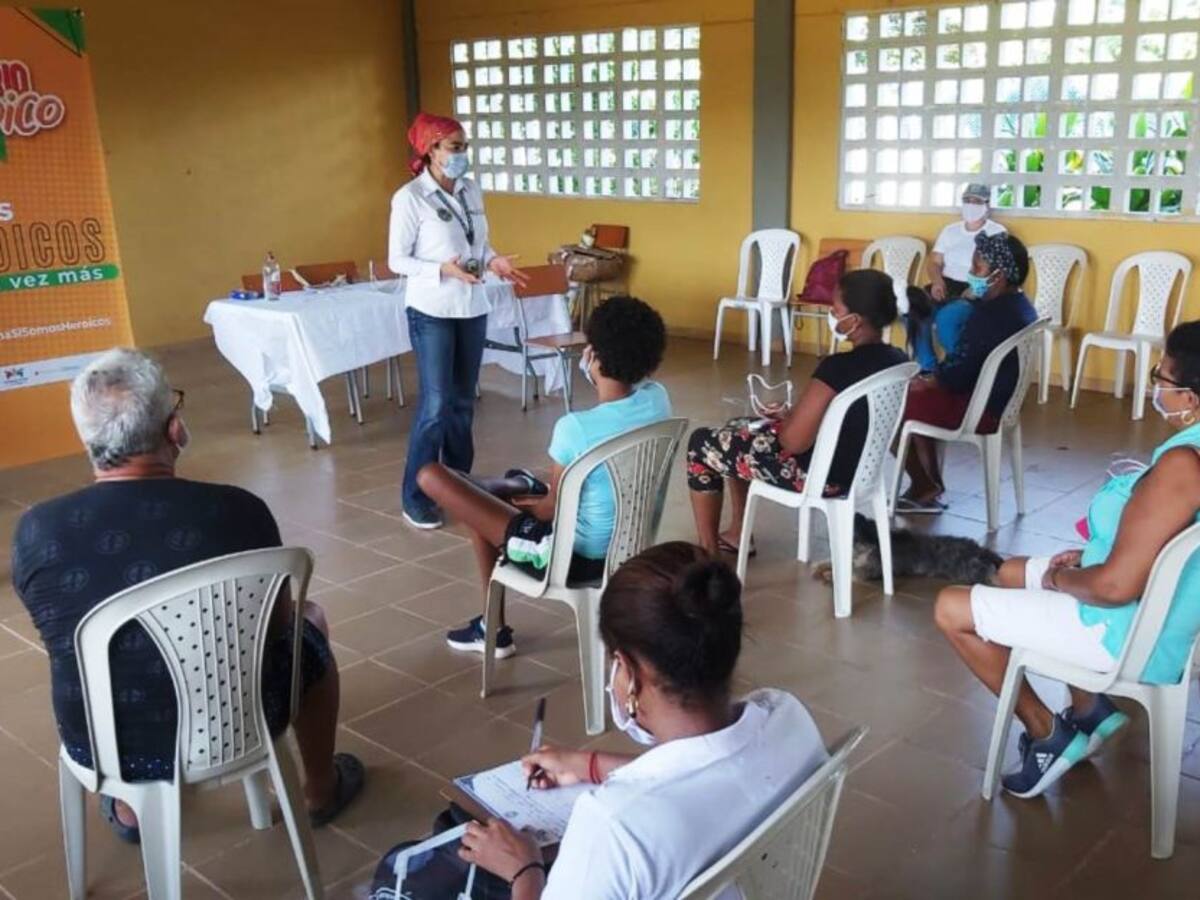 Barrio Heroico hizo pedagogía de contención de COVID-19 en Isla Fuerte