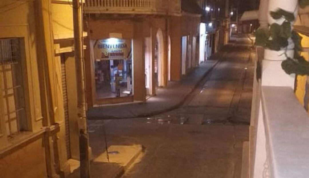 Centro Histórico de Cartagena en toque de queda