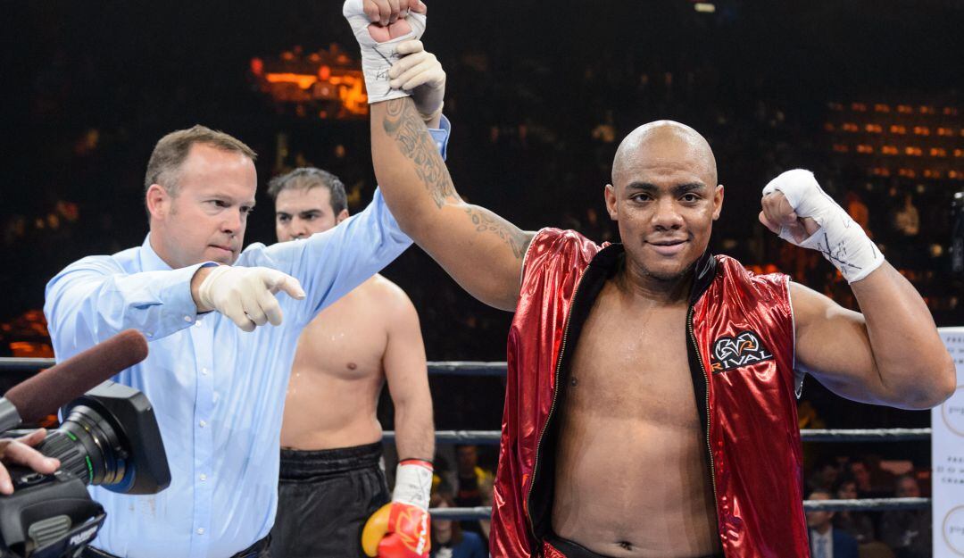 Oscar Rivas, boxeador colombiano en 2021