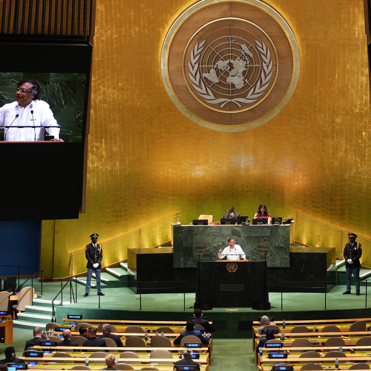 Petro en la ONU: ¿Qué ha hecho la comitiva de ministros que lo acompaña en Nueva York?