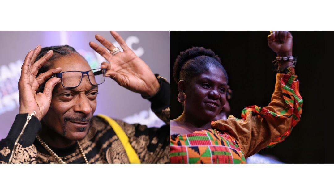 Snoop Dogg y Francia Márquez 