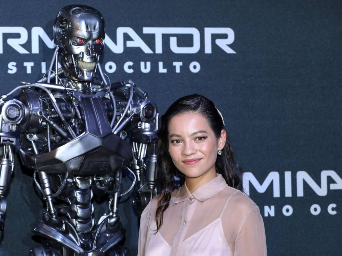 ¡Hasta la vista, baby! Natalia Reyes brilló en la premier de 'Terminator'