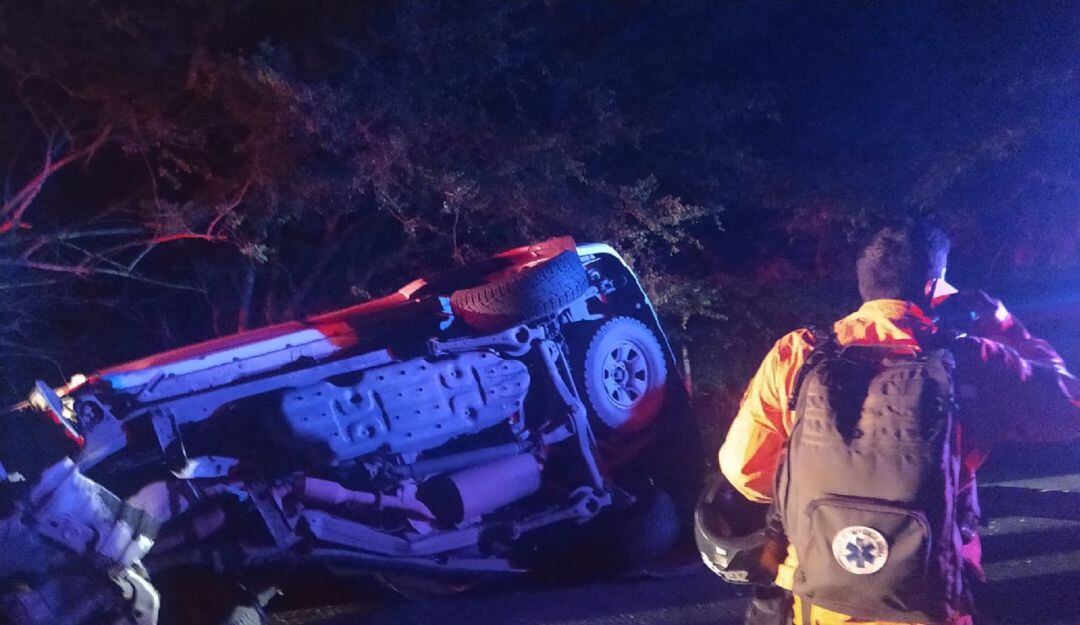 Accidente de tránsito vía Ibagué – Alvarado