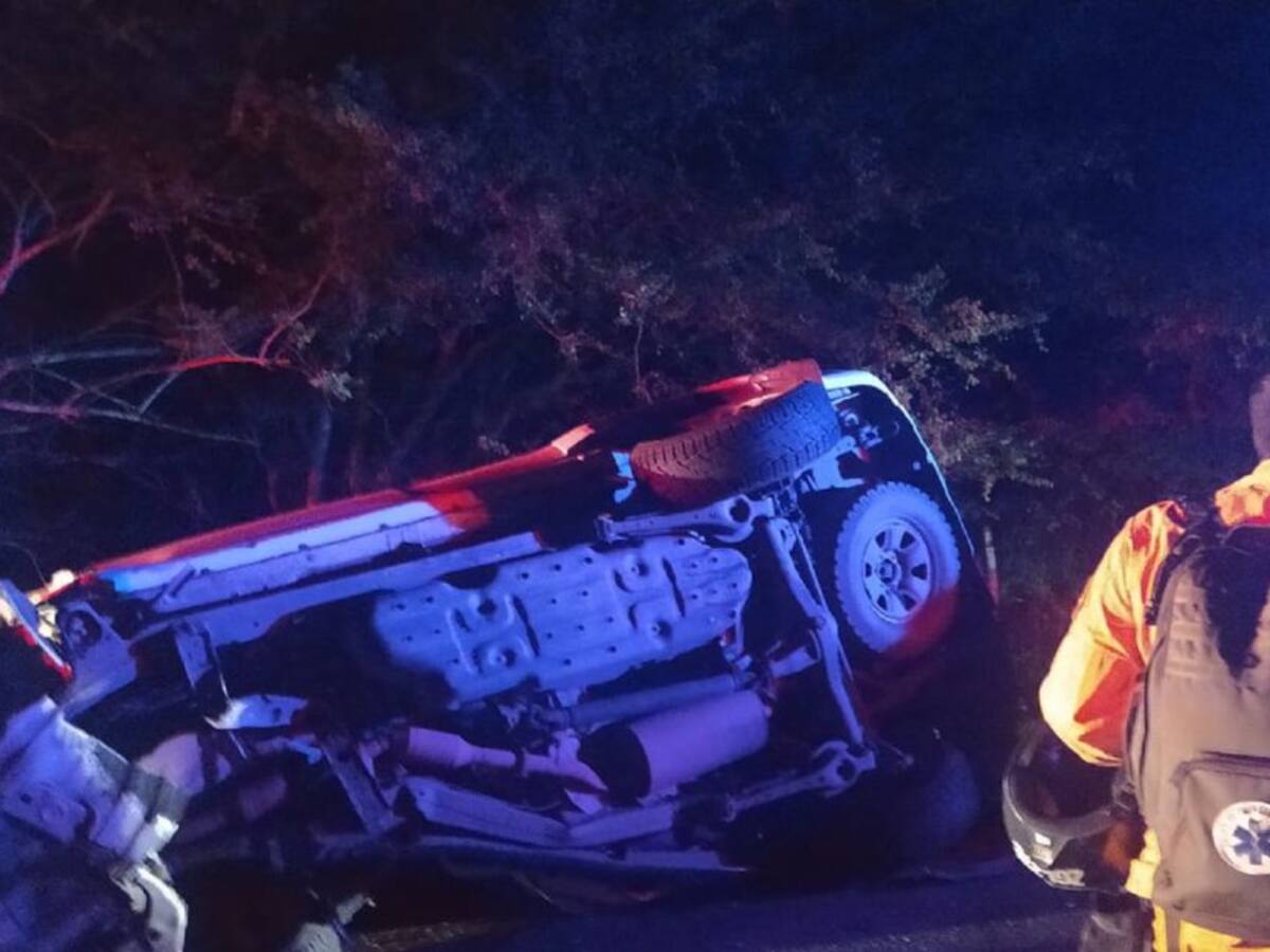 Varios heridos en accidente de tránsito en la vía Ibagué – Alvarado