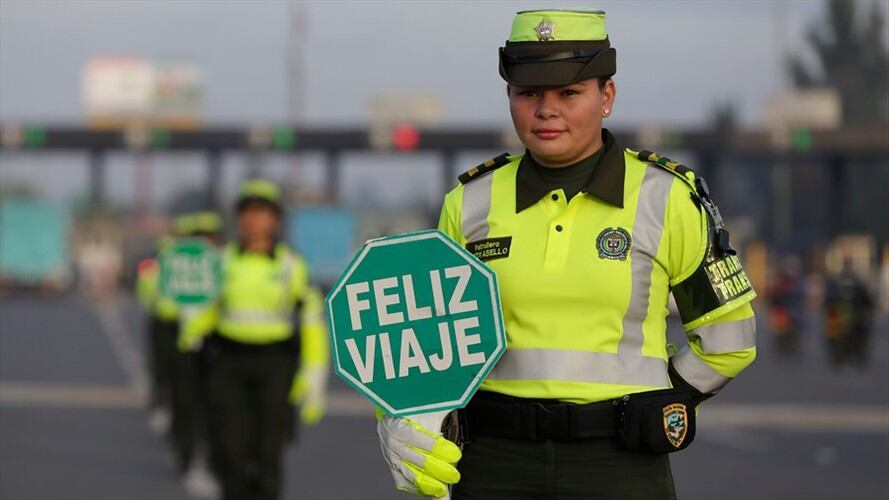 Listo dispositivo de seguridad para Semana Santa en Bogotá. Foto: Colprensa