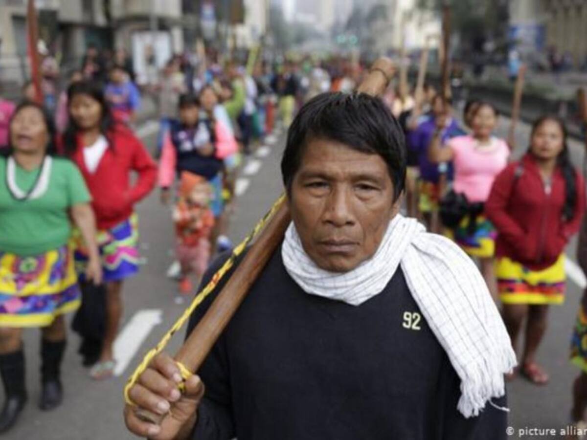 Más de 100 kilómetros han caminado líderes sociales como forma de protesta