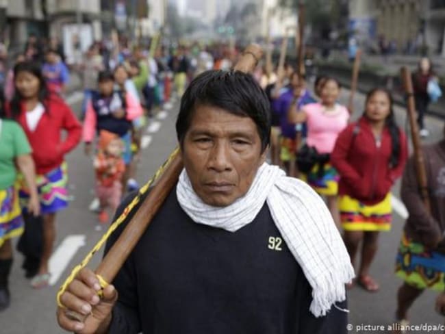 Más de 100 kilómetros han caminado líderes sociales como forma de protesta