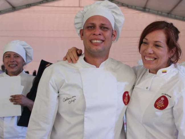 Radamés Alexander Ferreira Barros ganador del concurso Cocina Gourmet Colombiana del SENA. 
