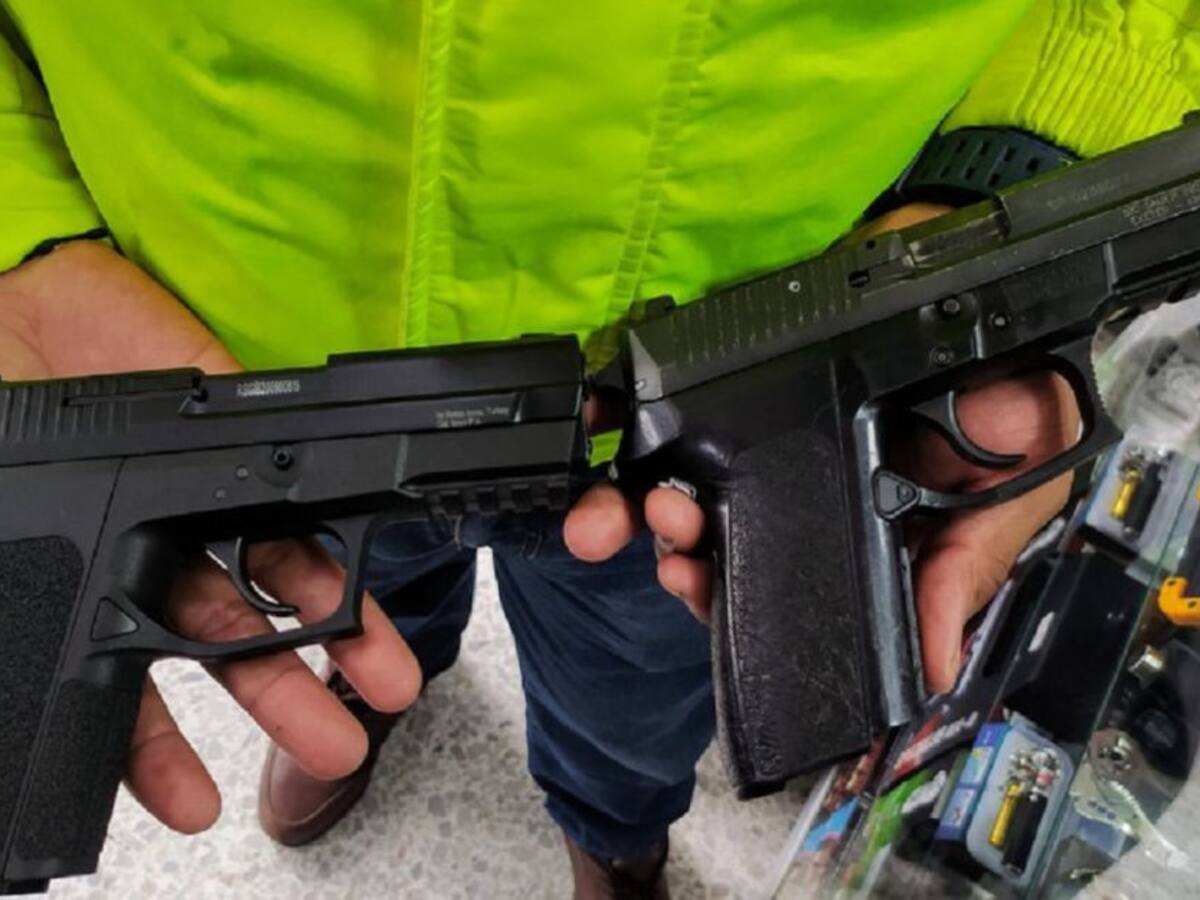 En eje cafetero hay 1500 armas traumáticas sin registrar: Ejército