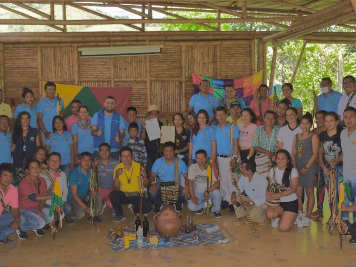 Indígenas de Caldas fortalecen sus proyectos agropecuarios