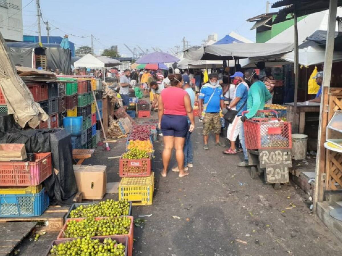 Comerciantes podrán ingresar a Bazurto hasta las 8:00 de la mañana