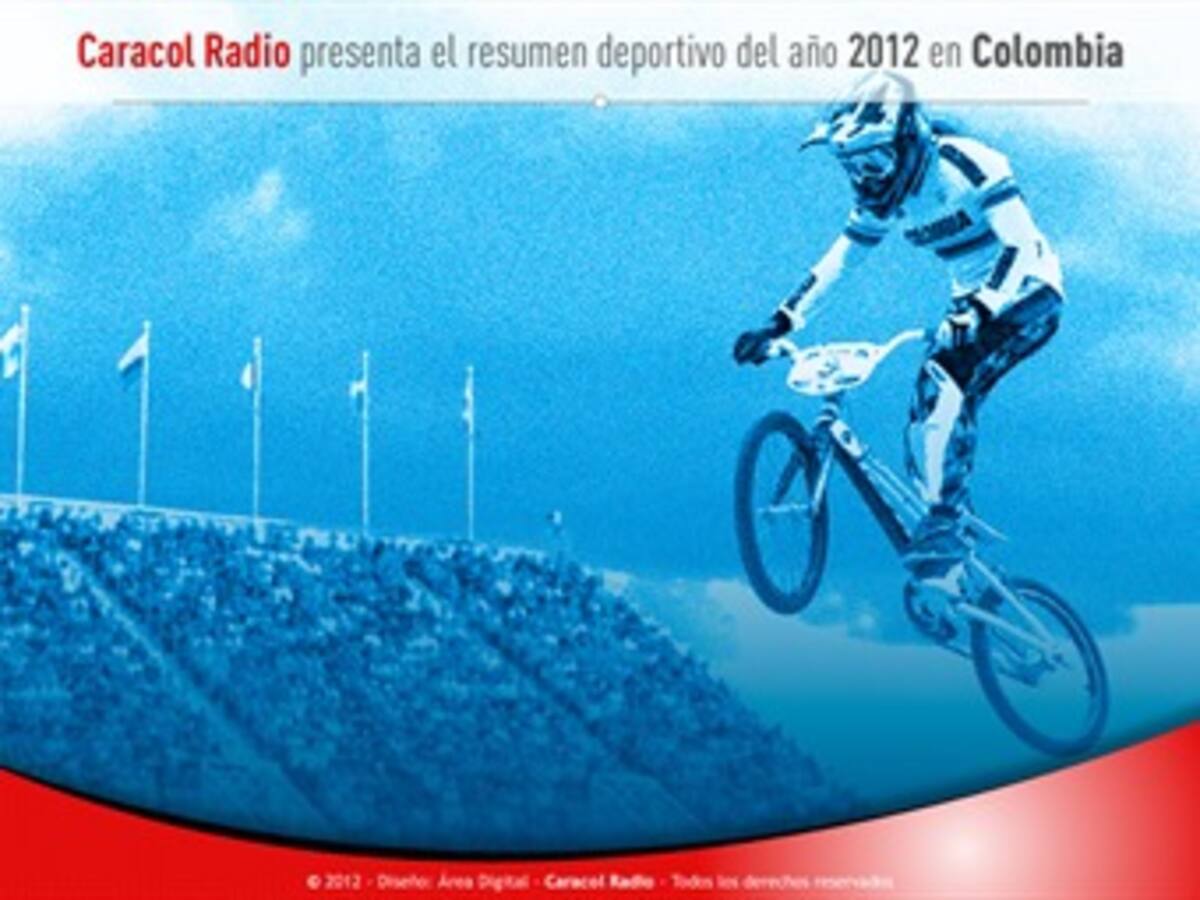 Caracol Radio presenta el resumen deportivo del año 2012 en Colombia