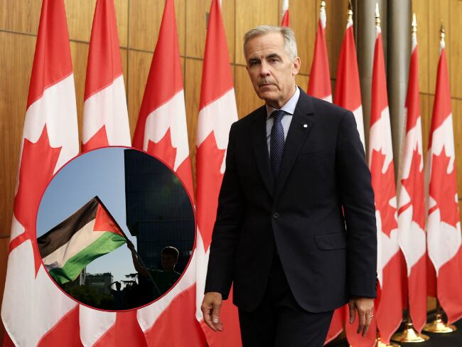 Canadá expresa su intención de reconocer al Estado de palestina