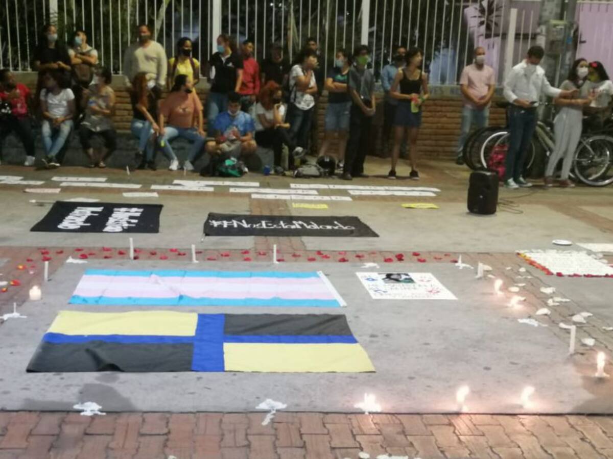 Con una velatón Jamundí rechazó crimen contra Juliana Giraldo