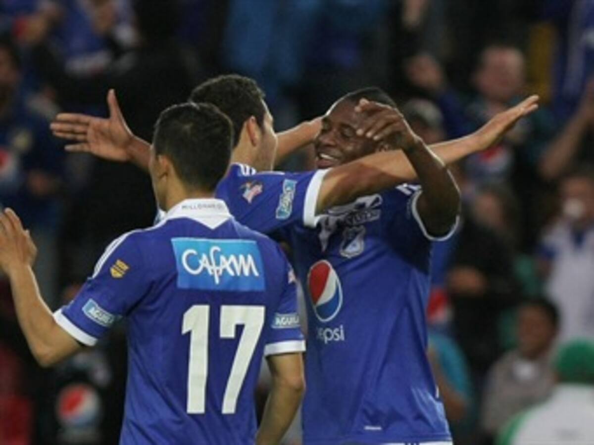 Millonarios vence 4-2 Once Caldas en el cuadrangular A del fútbol colombiano