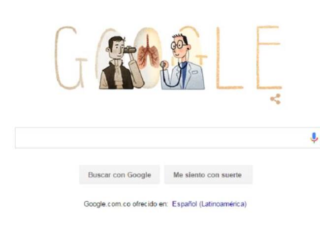 Google celebró el cumpleaños del médico inventor del estetoscopio