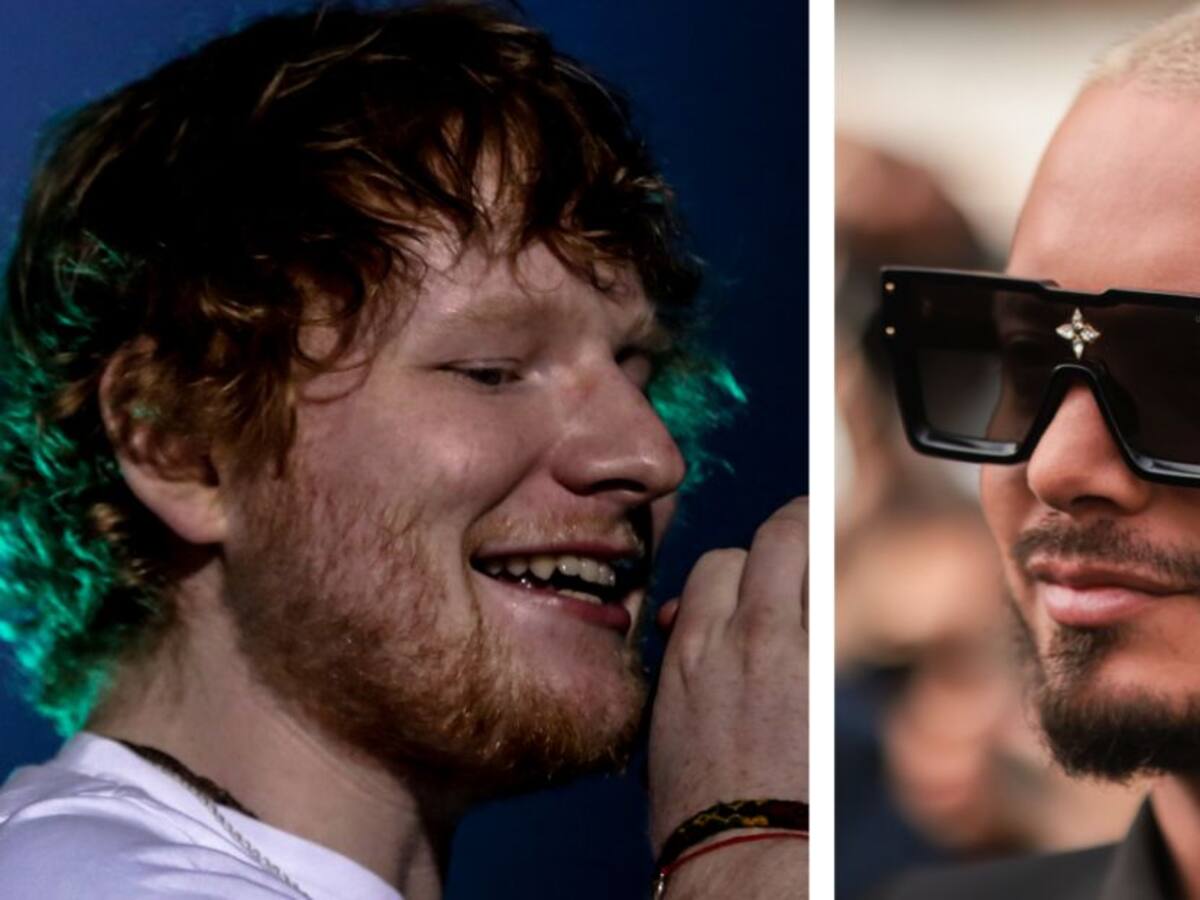 J Balvin y Ed Sheeran harán colaboración: el británico cantará en español