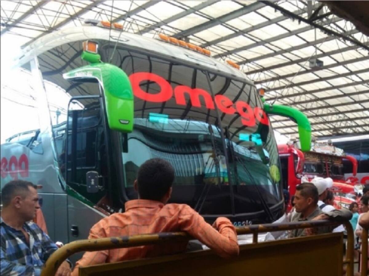 Reducción en el transporte intermunicipal por bloqueos