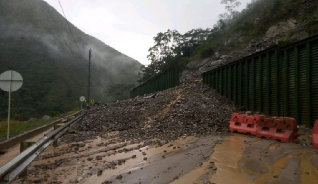 vía Bogotá - Villavicencio 